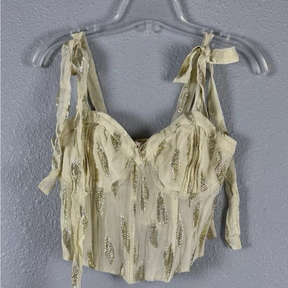 Free People Jen's Pirate Booty Solar Set Top And Skirts Size S NWOT - Picture 7 of 9